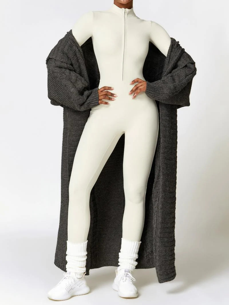 Women's Zip Front Ski Jumpsuit P29298