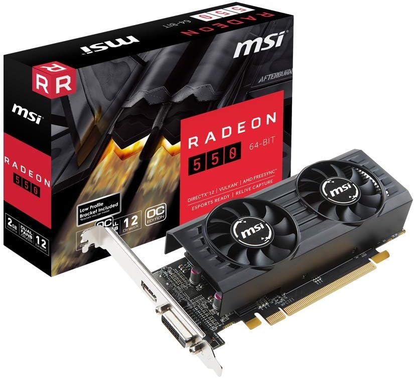 2GB GDRR5 Radeon 550 Graphics Card R93662