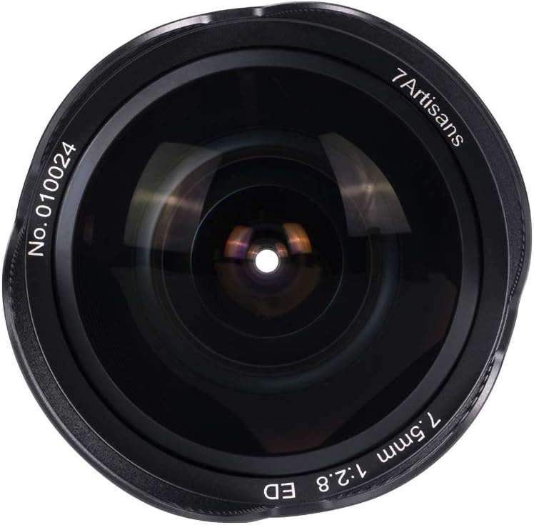 7.5mm f2.8 II Manual Fisheye Lens for MFT M4/3 Mount Cameras W4960