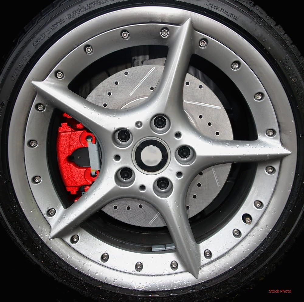 Red Coated Brake Calipers Brake Kit U31260