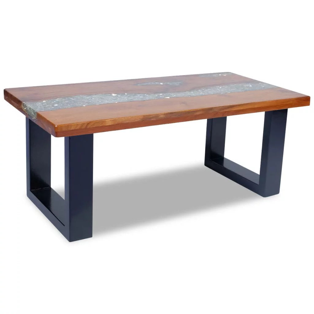 Teak Resin Coffee Table G720441