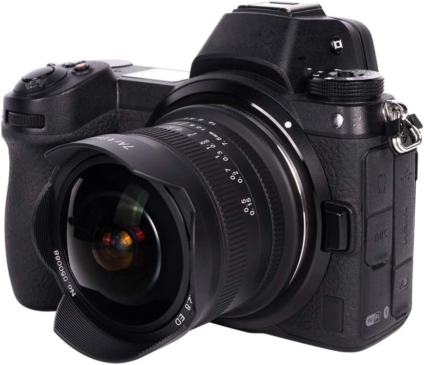 7.5mm f2.8 II Manual Fisheye Lens for MFT M4/3 Mount Cameras W4960