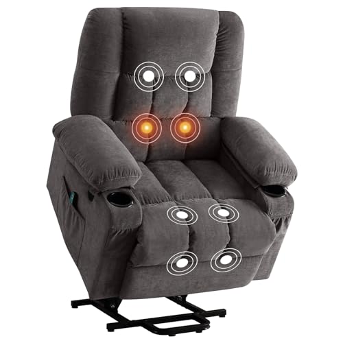 Power Lift Recliner Chair with Heat and Massage Q7211