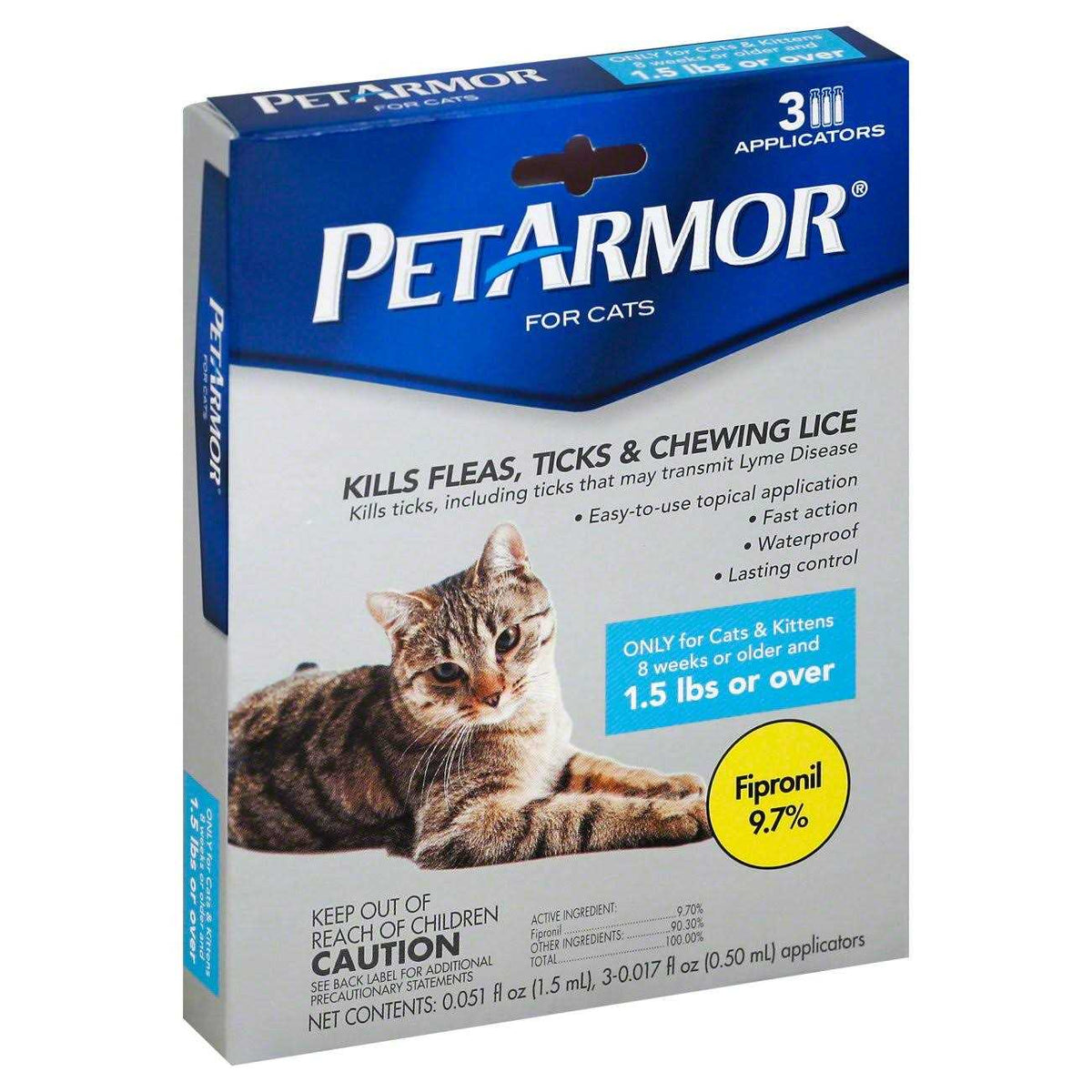 Flea and Tick Treatment for Cats W367825