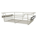 18x22 Satin Nickel Closet Basket 3 Pack T7193