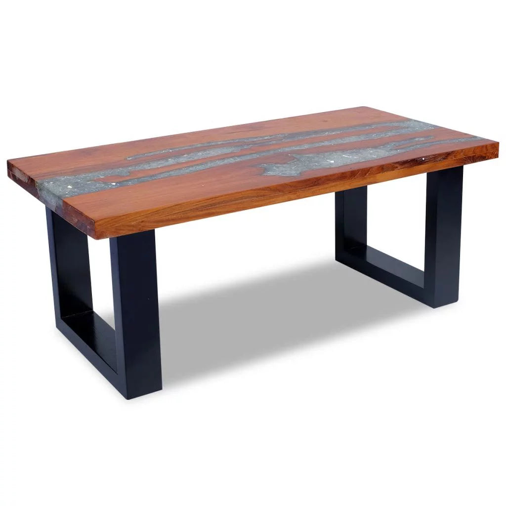 Teak Resin Coffee Table G720441