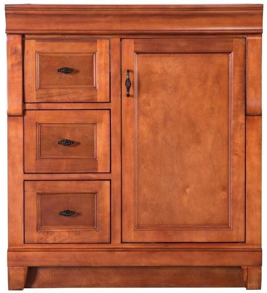 Warm Cinnamon Vanity Cabinet A20804
