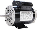 2 HP SPL Compressor Duty Electric Motor, 3450 RPM, 56 Frame, 5/8" Shaft Diameter, 120/240 Volt Z671297