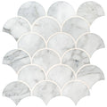 Polished Marble Mesh-Mounted Mosaic Tile G3277