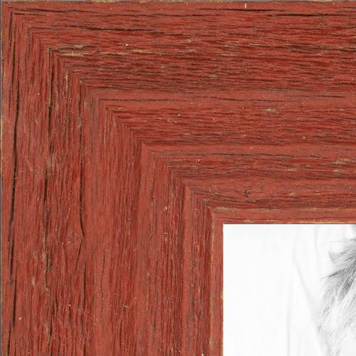 Red Barnwood Wood Picture Poster Frame K7506