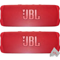 2x Wireless Portable Waterproof Speaker - Red E6253
