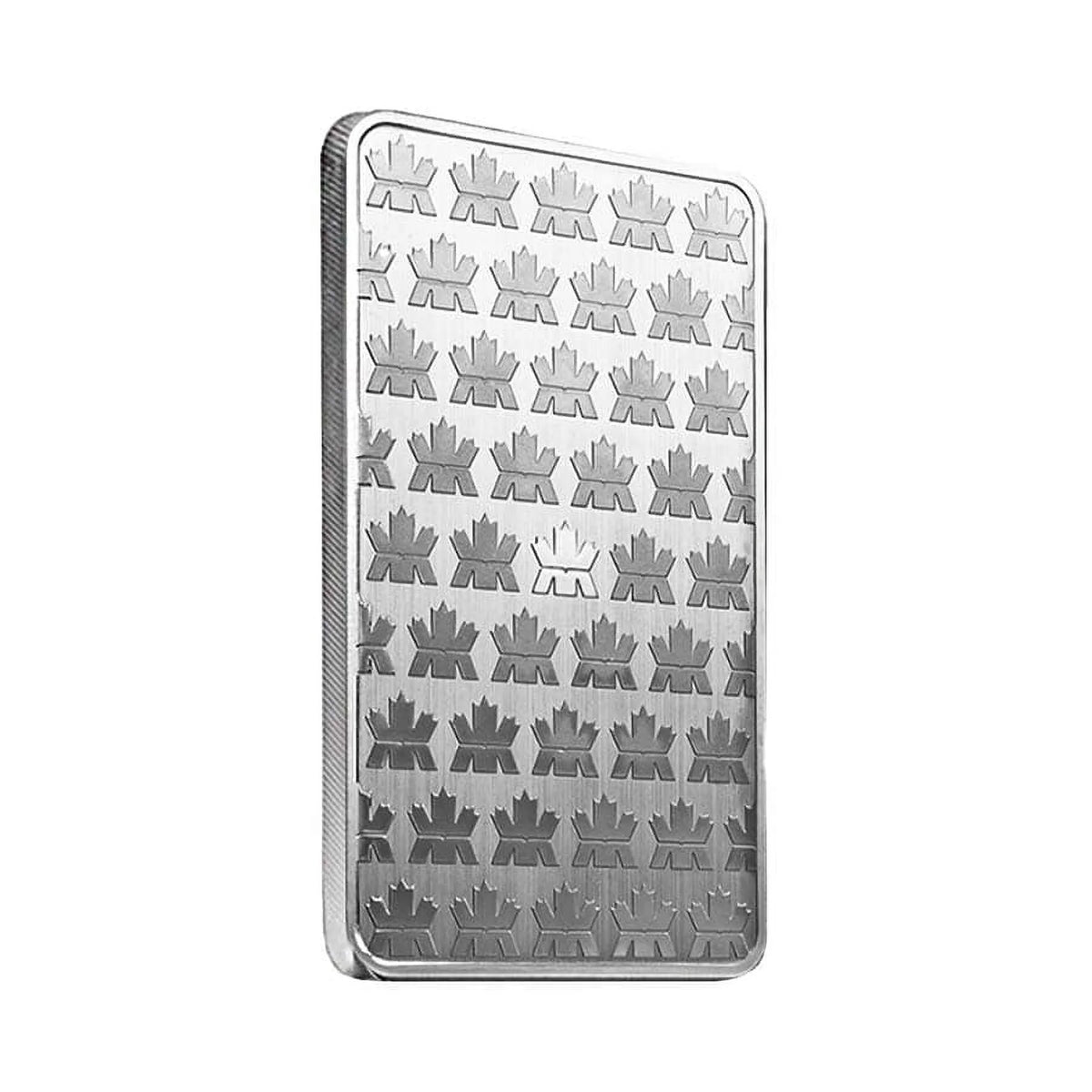 Lot of 2 - 10 oz .9999 Fine Silver Bar W7335