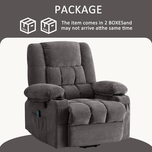 Power Lift Recliner Chair with Heat and Massage Q7211