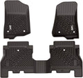 Black TPE Floor Mats for Jeep Wrangler JL 4 Doors Full Set J356490