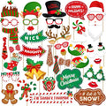 Christmas Photo Booth Props, 40Pcs Party Decorations Y151
