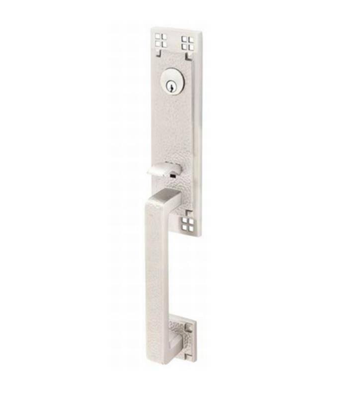 Arts & Crafts Double Cylinder Keyed Entry Handleset F119