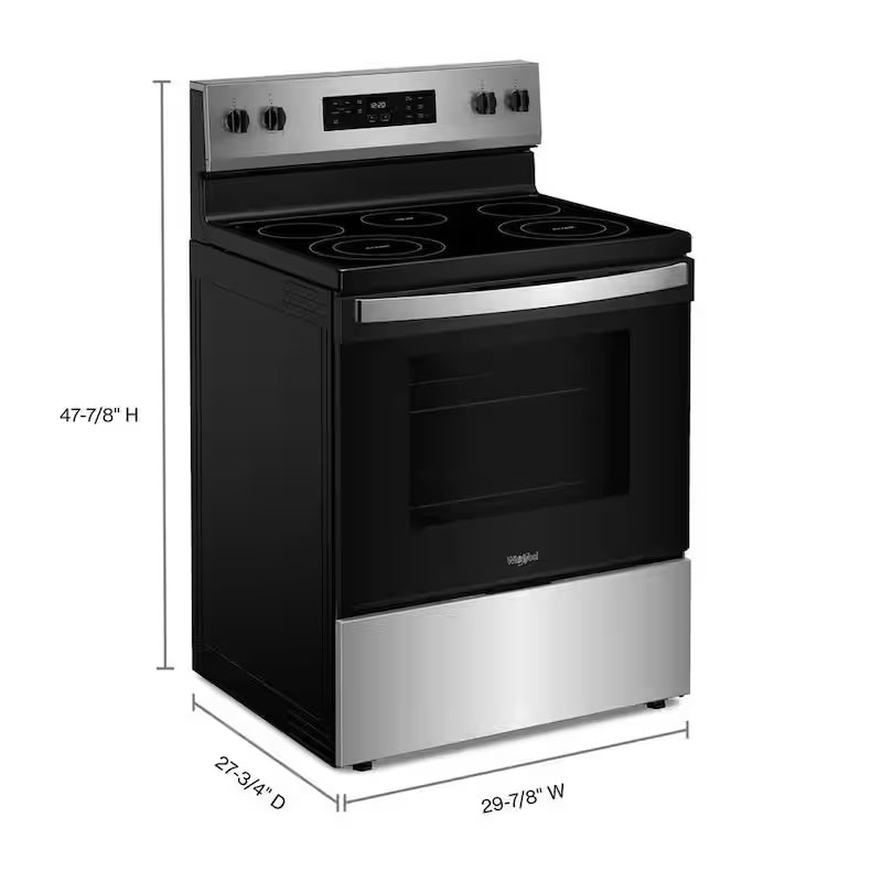 5 Elements Freestanding Electric Range in Stainless Steel D927
