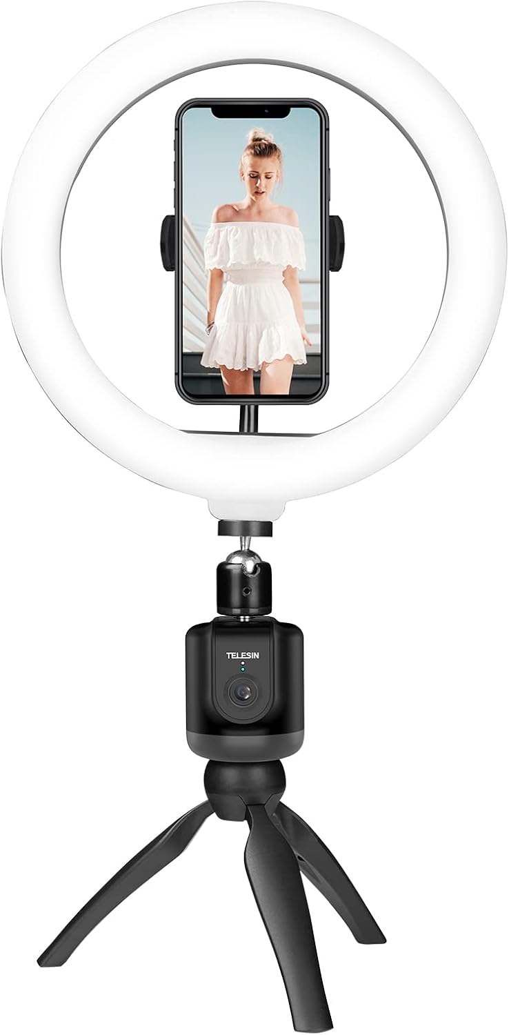 Auto Tracking Tripod with Remote Selfie Stick 360 Rotation Mount Holder E631180