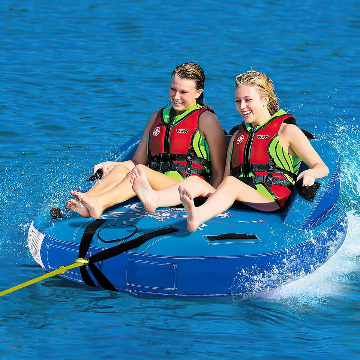 Inflatable 1-2 Person Towable Tubes K218