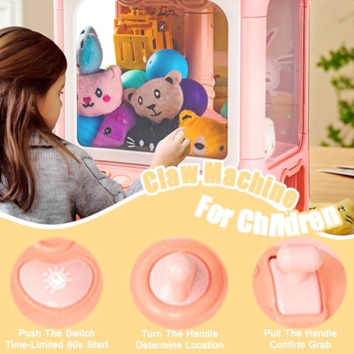 Mini Candy Vending Grabber Machine (Pink) K37171