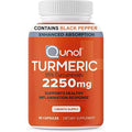 Turmeric Curcumin 2250mg 90 Vegetarian Capsules Z7024