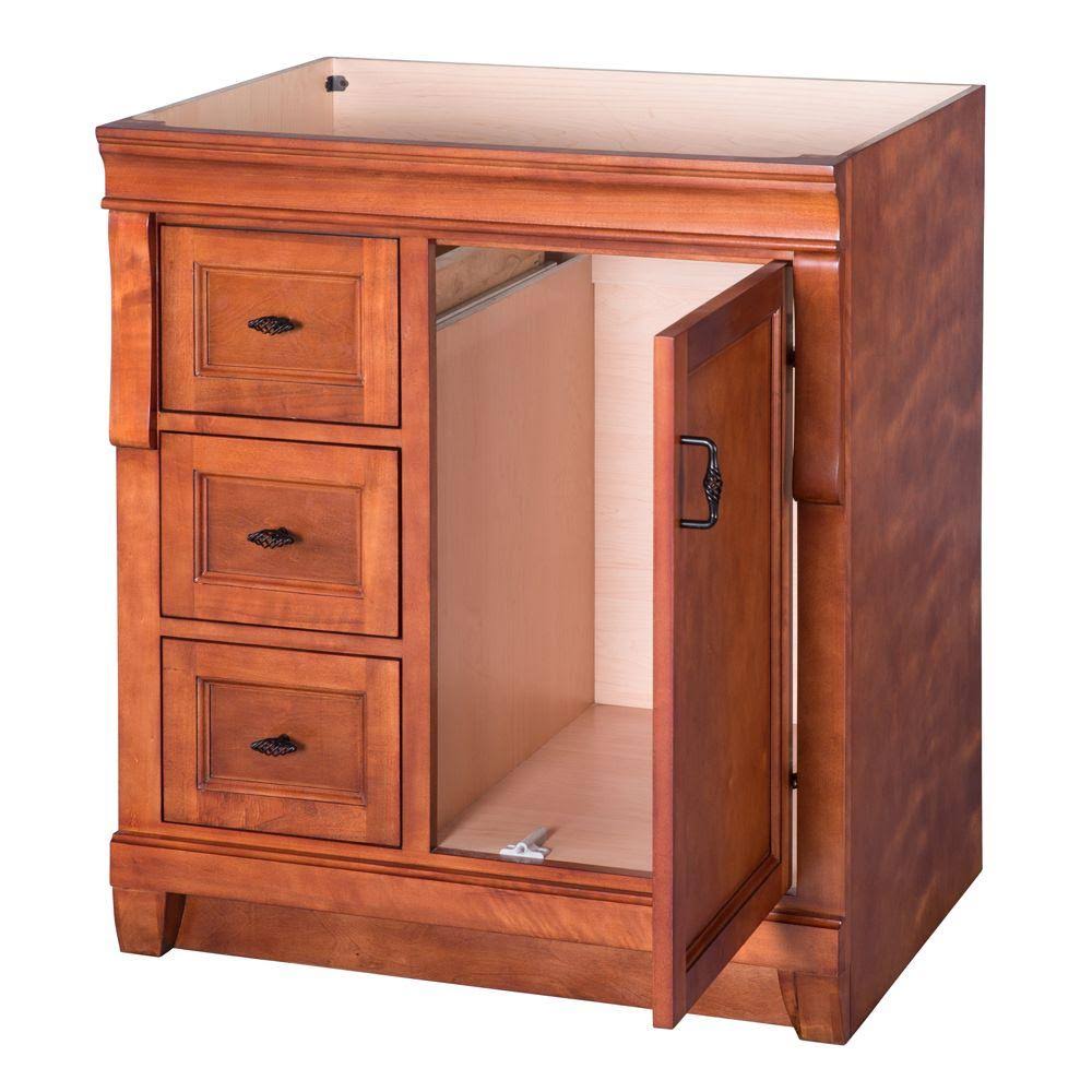 Warm Cinnamon Vanity Cabinet A20804