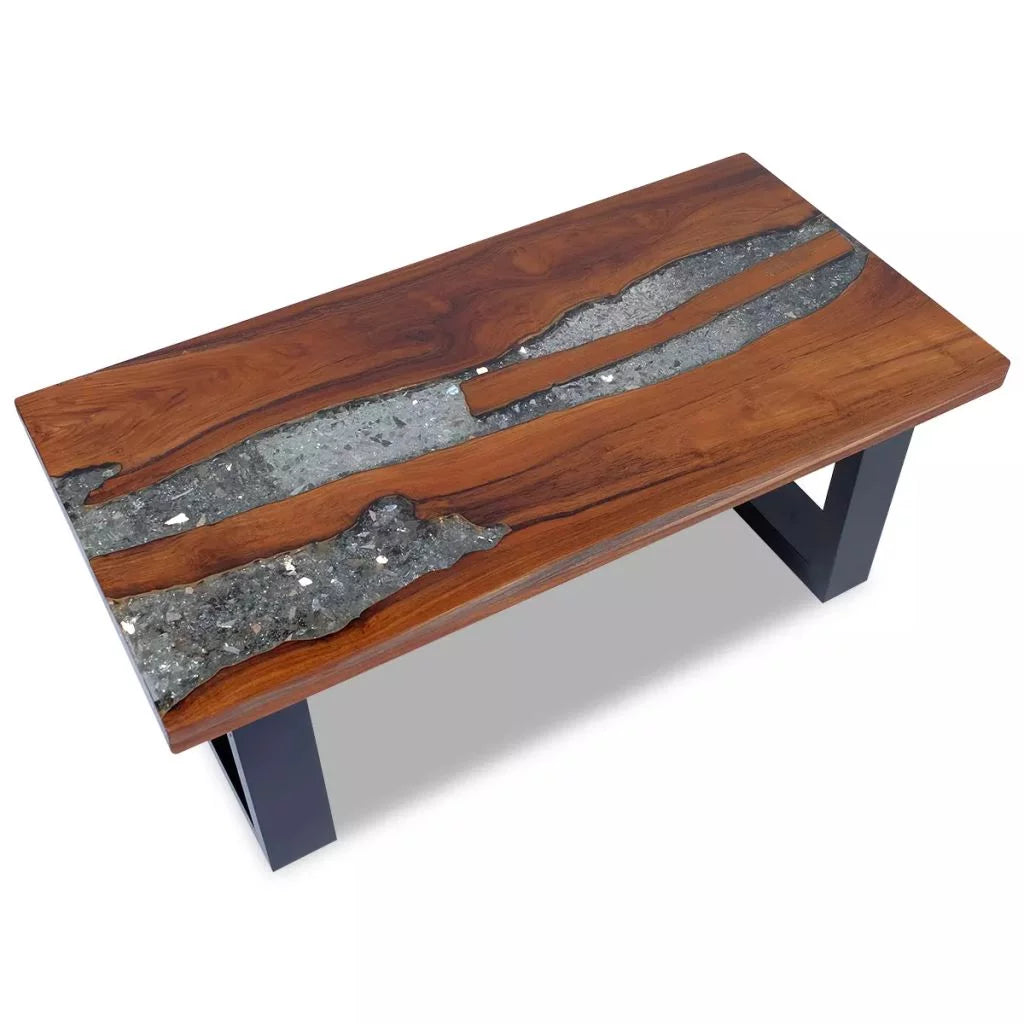 Teak Resin Coffee Table G720441