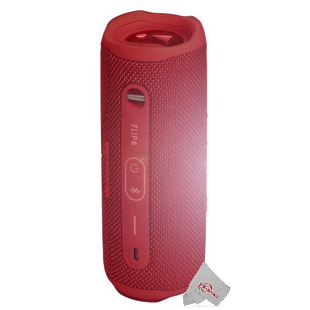 2x Wireless Portable Waterproof Speaker - Red E6253