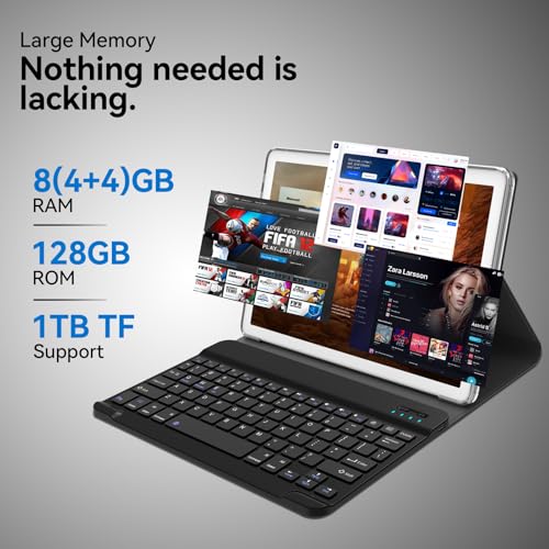10 Inch Tablet with Keyboard G22732