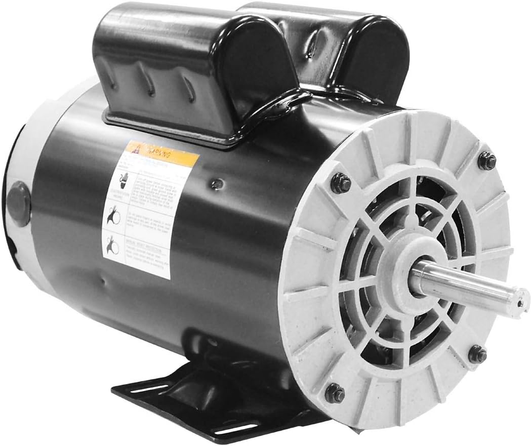2 HP SPL Compressor Duty Electric Motor, 3450 RPM, 56 Frame, 5/8" Shaft Diameter, 120/240 Volt Z671297