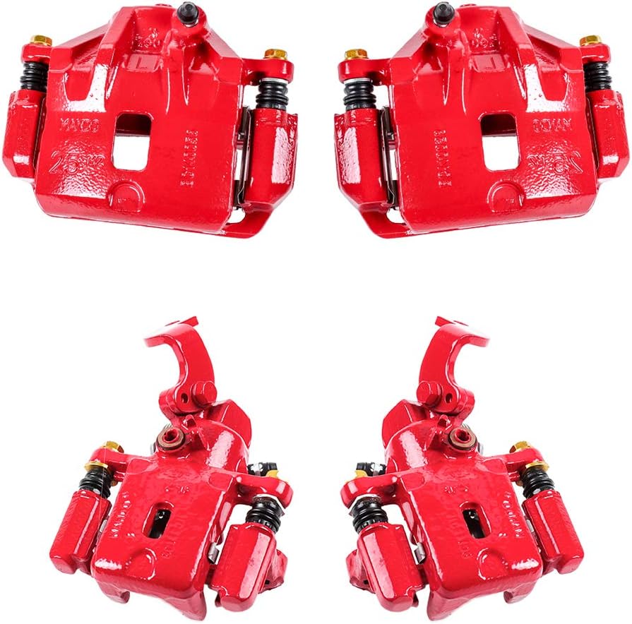 Red Coated Brake Calipers Brake Kit U31260
