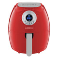 3.7-Qt. 1200 Watts Digital Air Fryer (Red) U7979