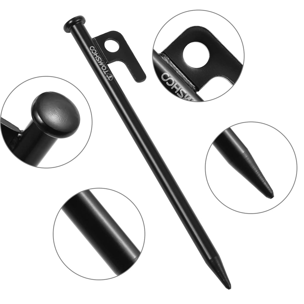 Heavy Duty Steel Tent Pegs 6PCS C1382
