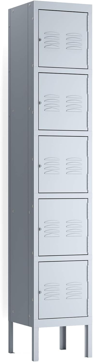 Blue 5-Tier Steel Locker D52000