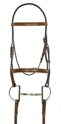 Square Fancy Raised Padded Bridle with Lace Reins P7887