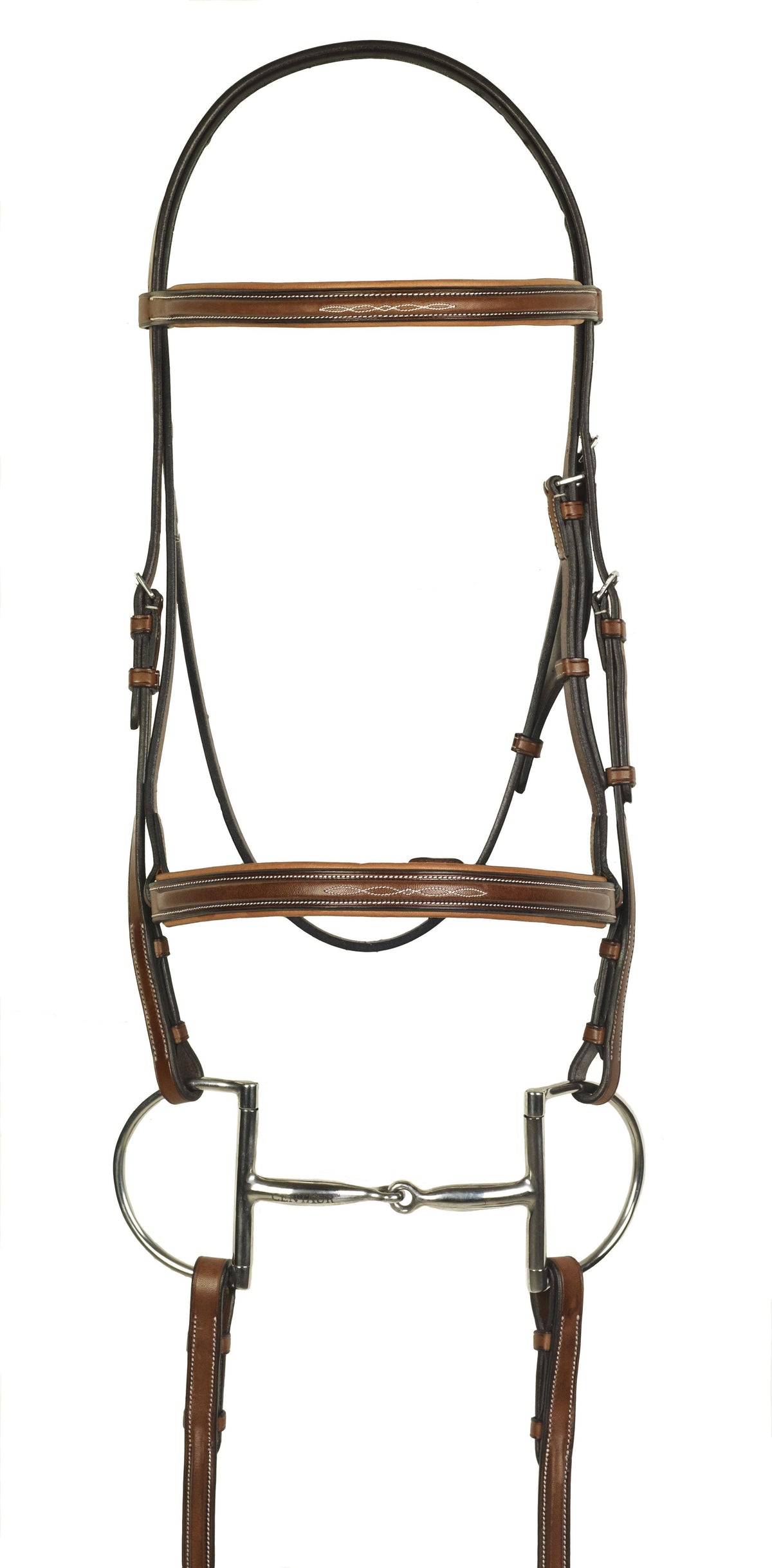 Square Fancy Raised Padded Bridle with Lace Reins P7887