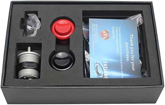 Black Push & Pull Arcade Spinner E8361