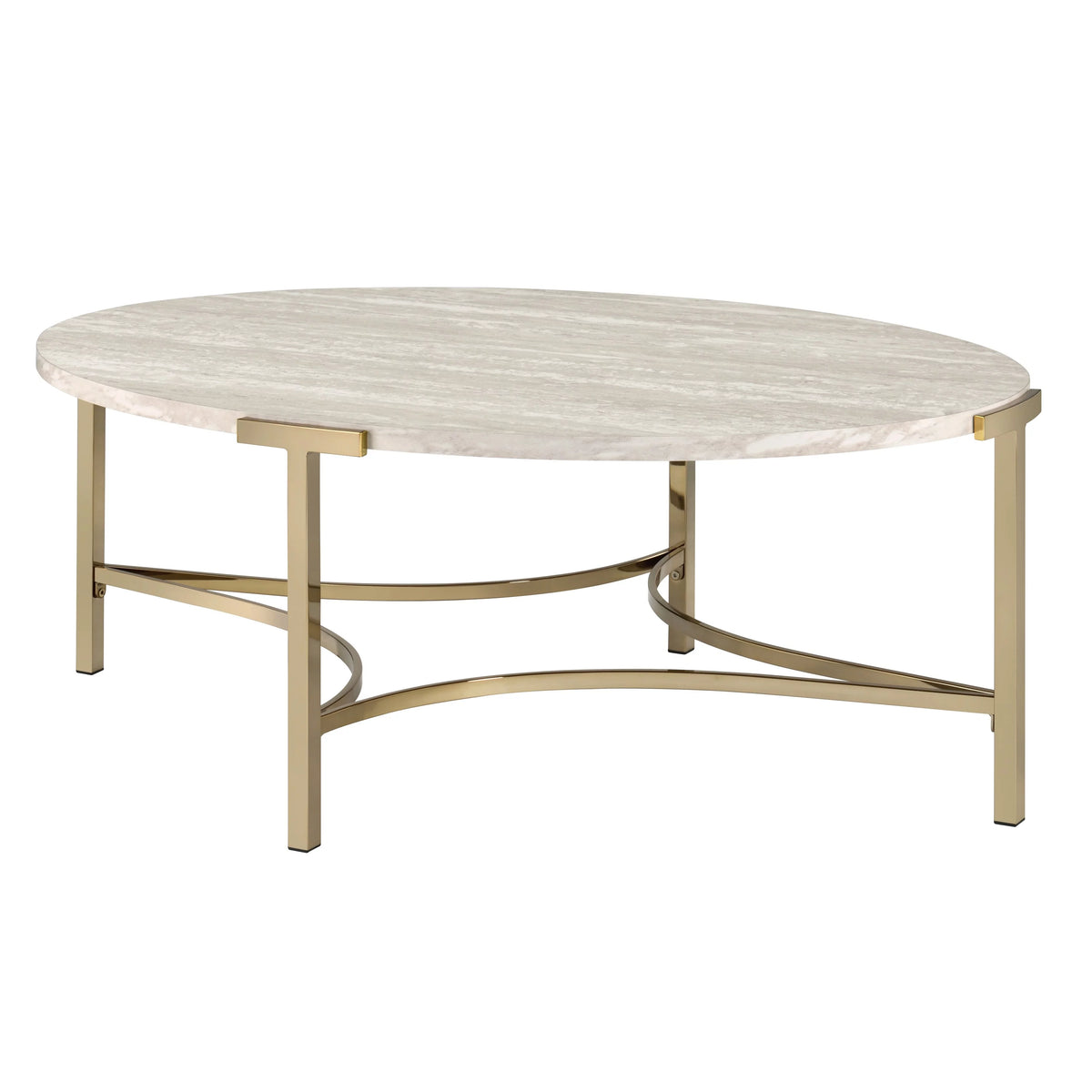 2-Piece Steel Coffee Table Set O86838