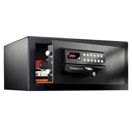 Security Safe with Digital Keypad and Card Swipe 1.09 Cubic Feet B53540