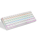 White 60% Wired/Wireless Mechanical Keyboard O248