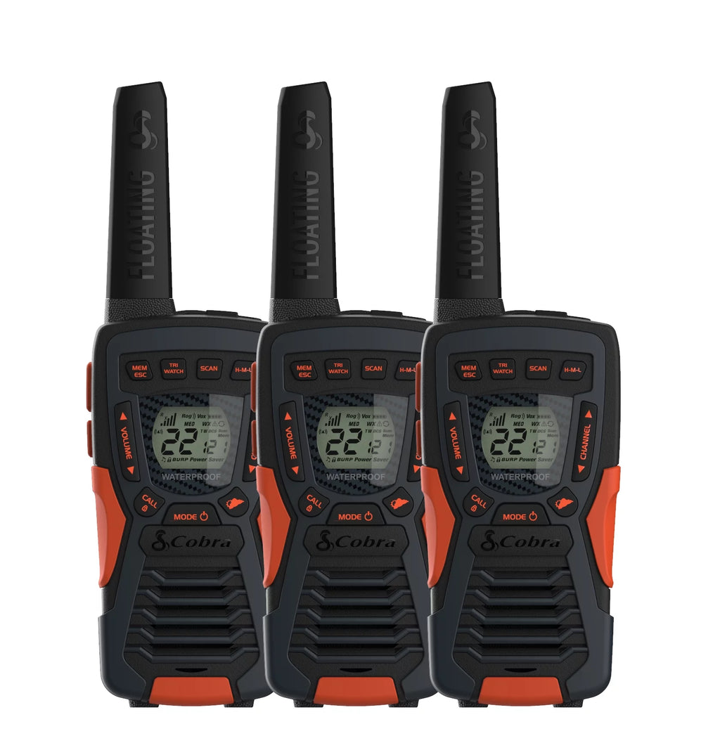 3-Pack IP67 Waterproof Two-Way Radios K612972