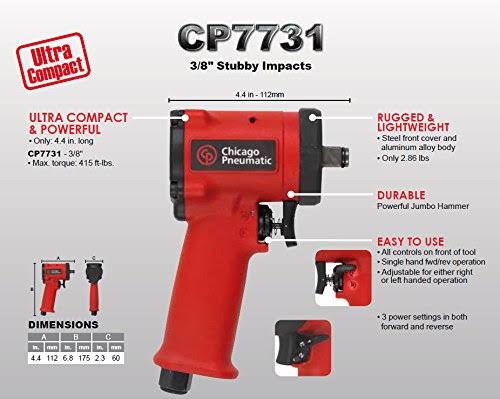 Stubby Impact Wrench V353462
