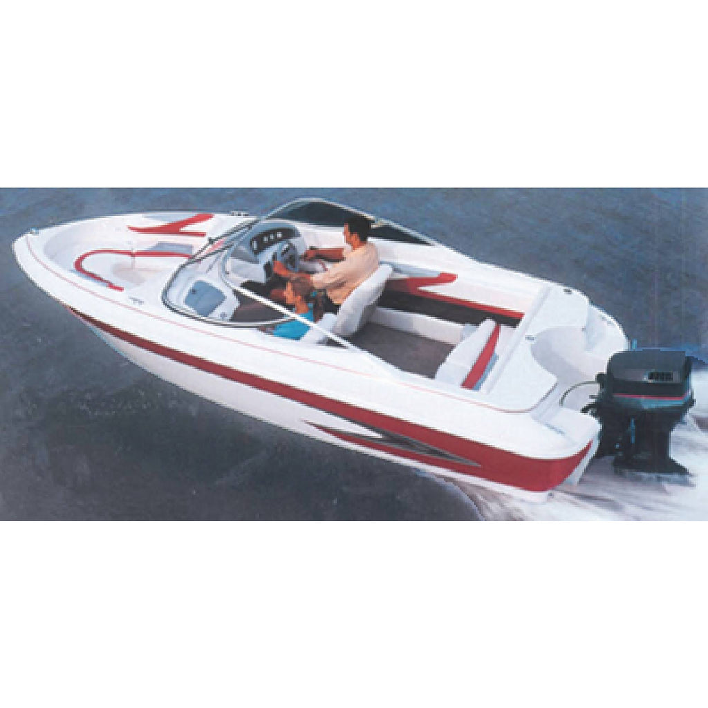 Styled-to-Fit Cover for V-Hull Runabouts with Outboards Q19514