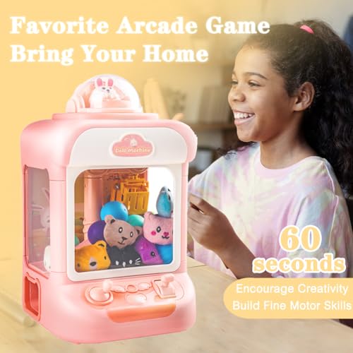 Mini Candy Vending Grabber Machine (Pink) K37171