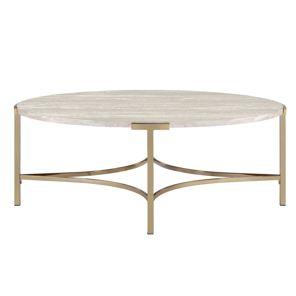 2-Piece Steel Coffee Table Set O86838
