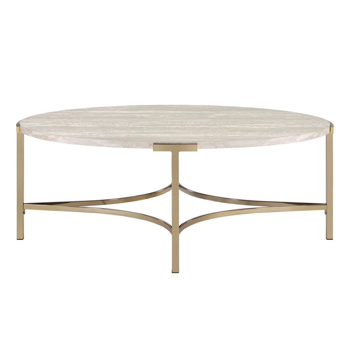 2-Piece Steel Coffee Table Set O86838