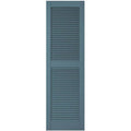 18 inchw x 77 inchh Vinyl Open Louver Shutters D295930