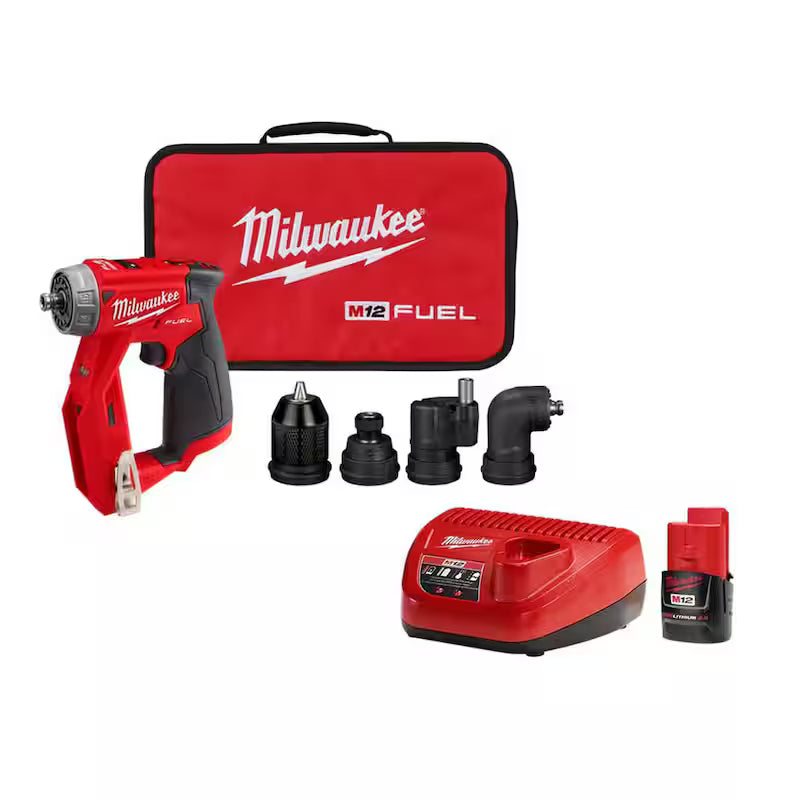 12V Lithium-Ion 3/8 in. Drill Driver with Battery and Charger P40148