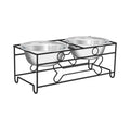 Modern Double Elevated Dog Bowls Y37751