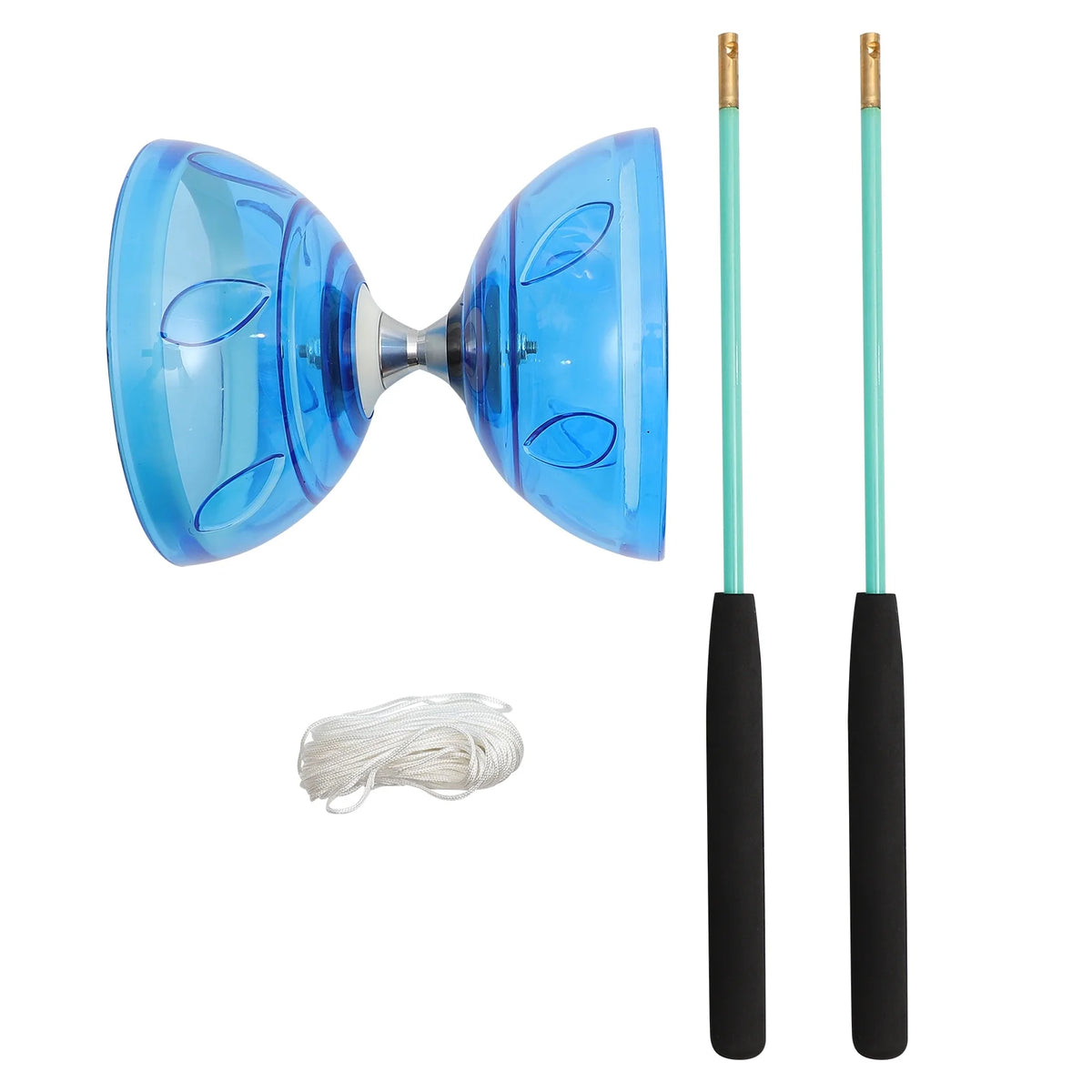 Yoyo Bearing Carnival Unresponsive Beginners Fitness Set Juggling Stick Prize Game A3822